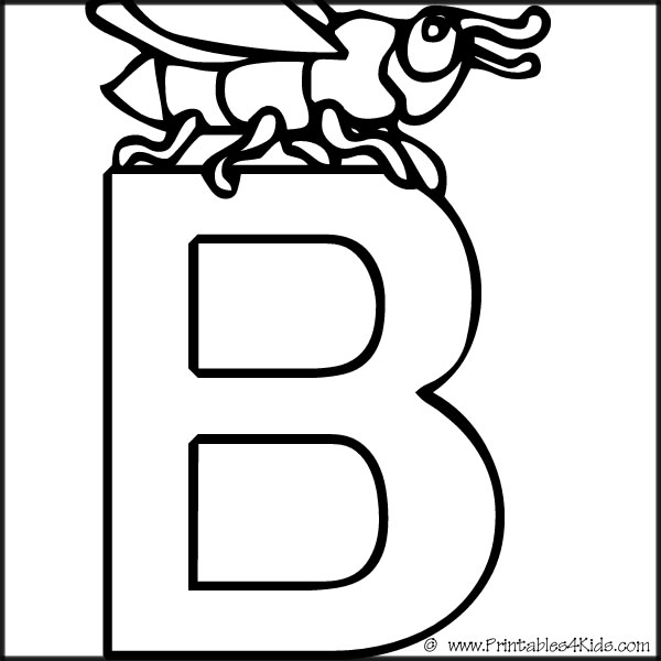 a b c coloring pages - photo #49